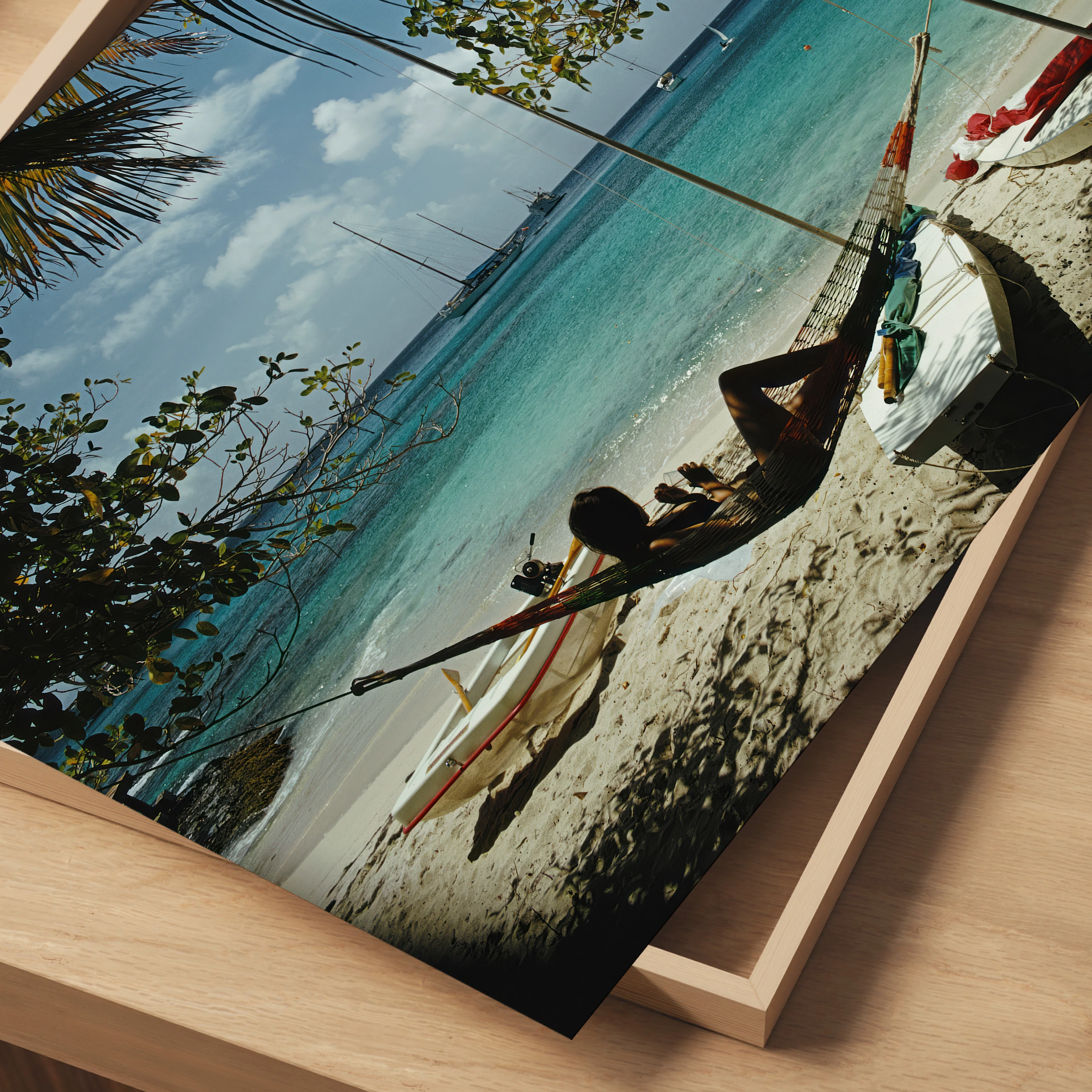 Mustique, an island in the Caribbean