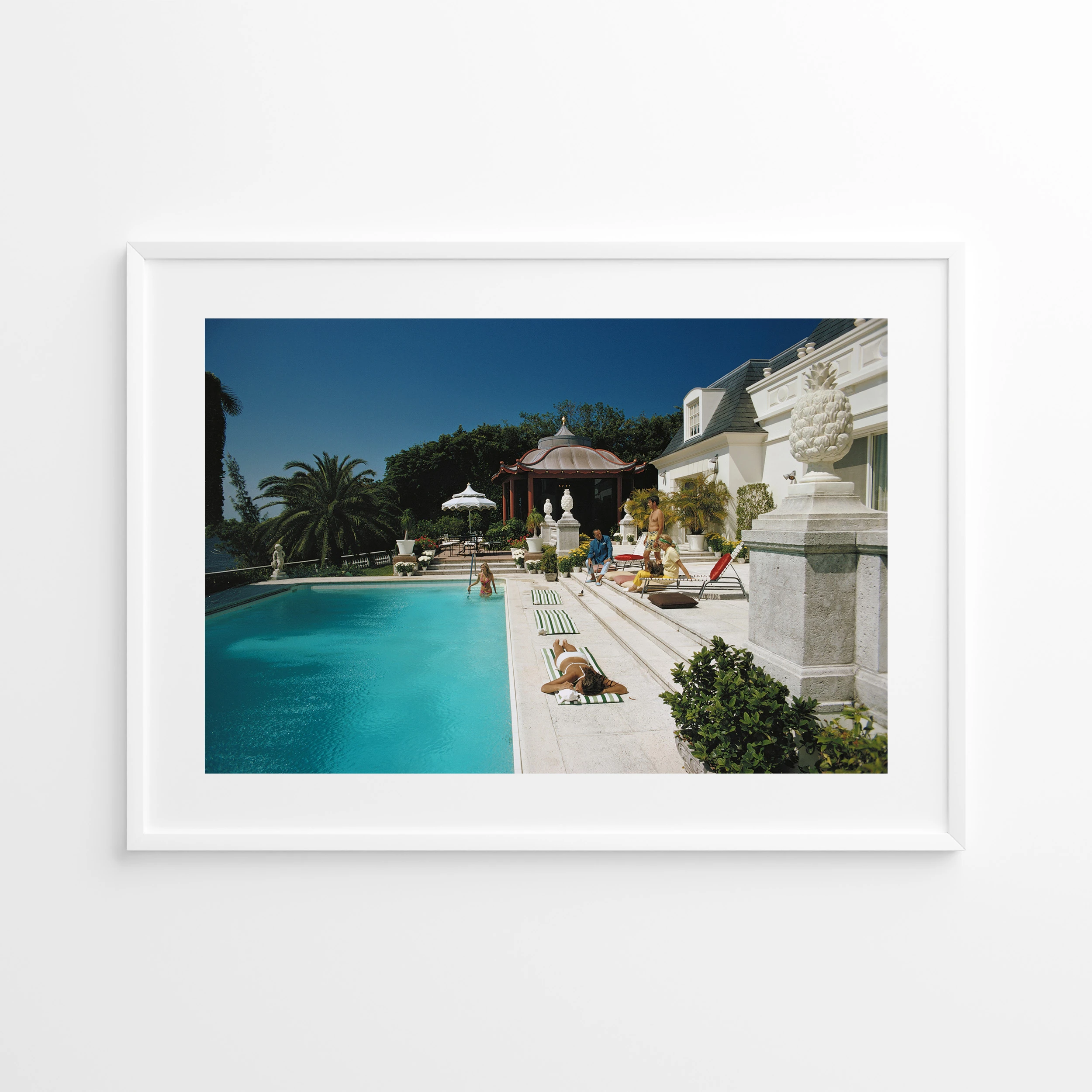 Poolside Chez Holder