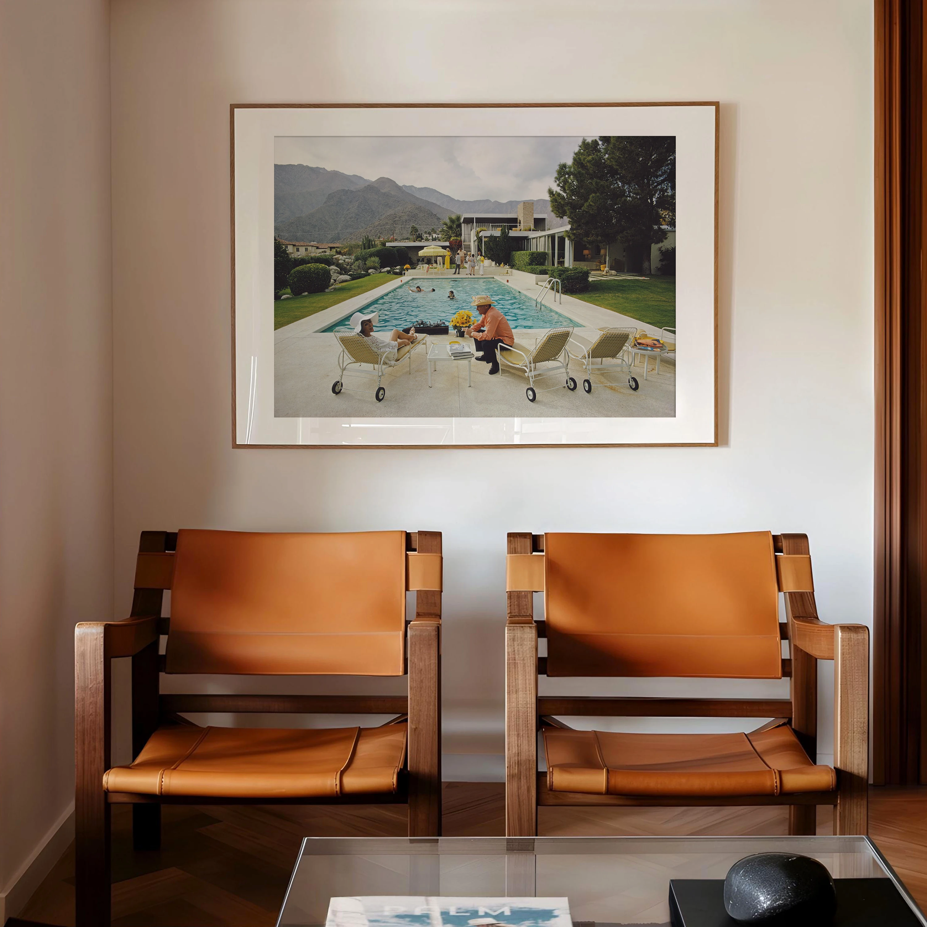 Poolside Interruption