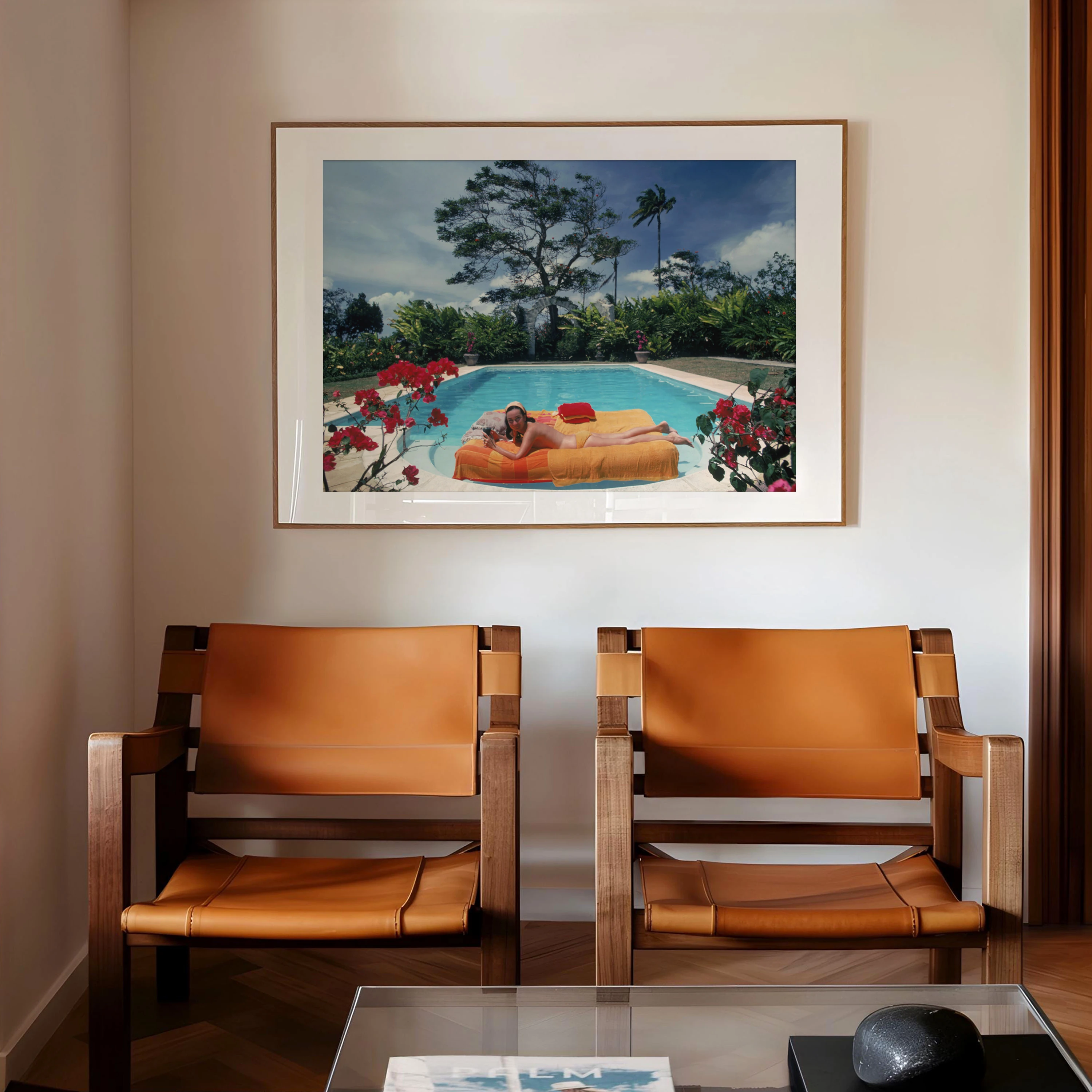 Sunbathing In Barbados