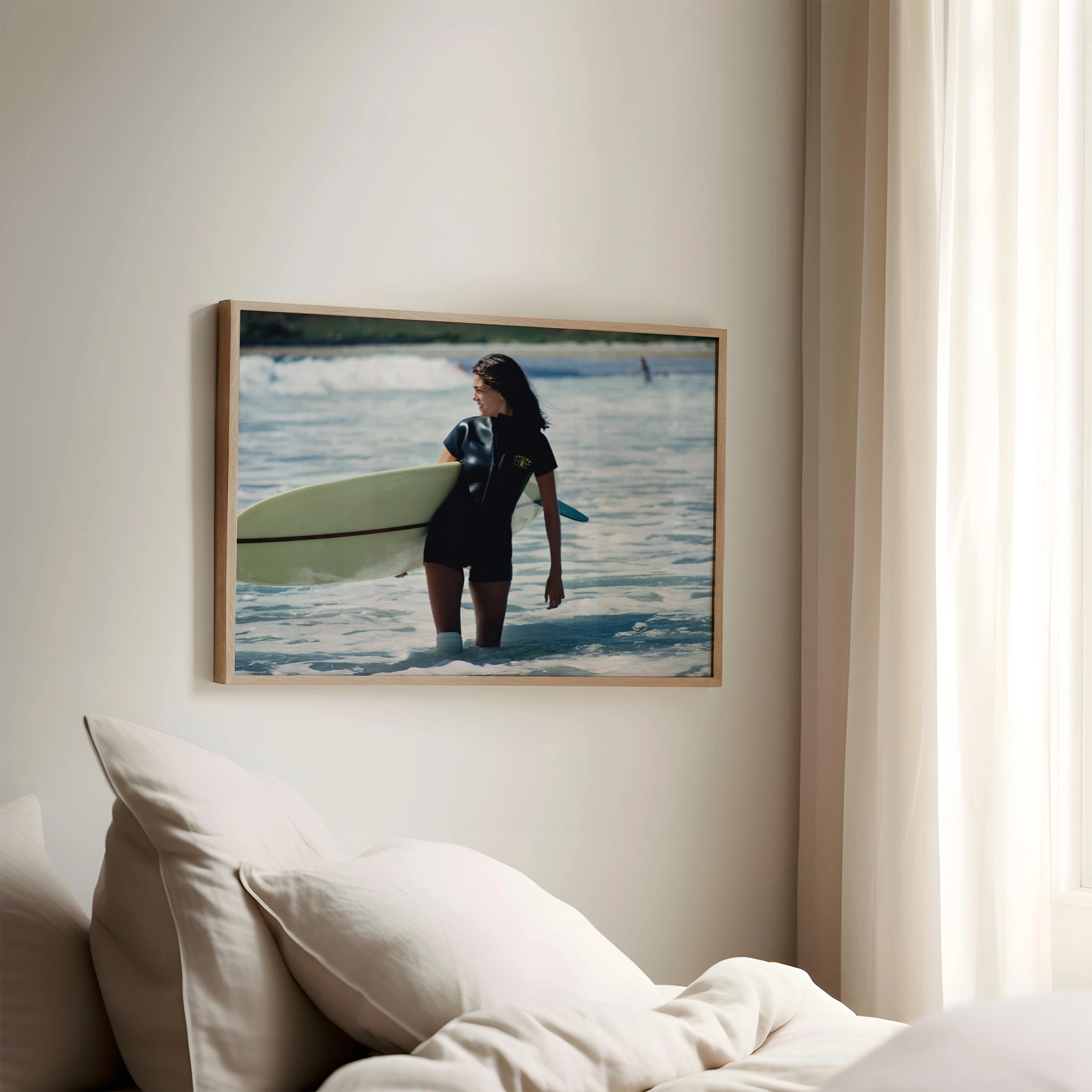 Minny Cushing Surfing