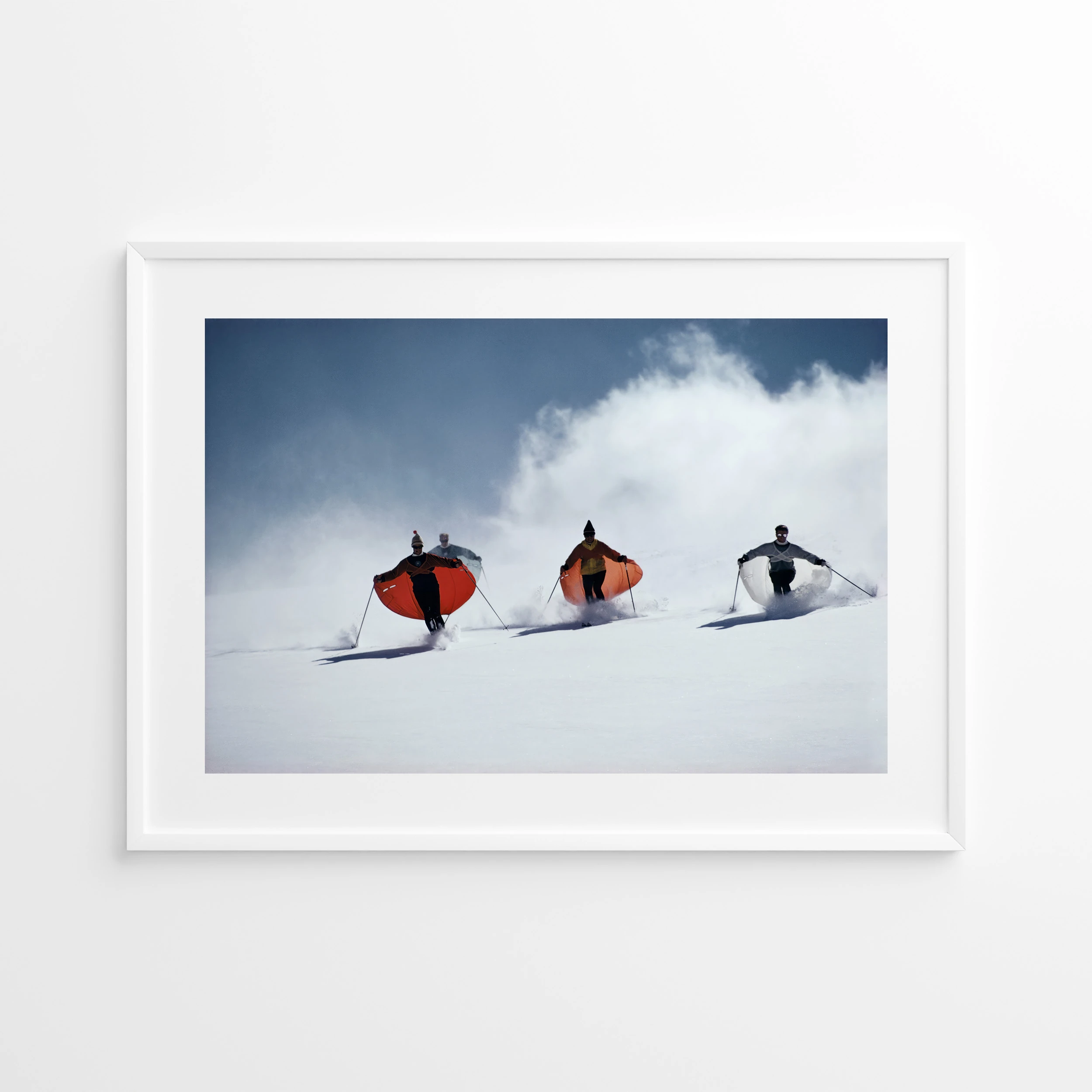 Caped Skiers