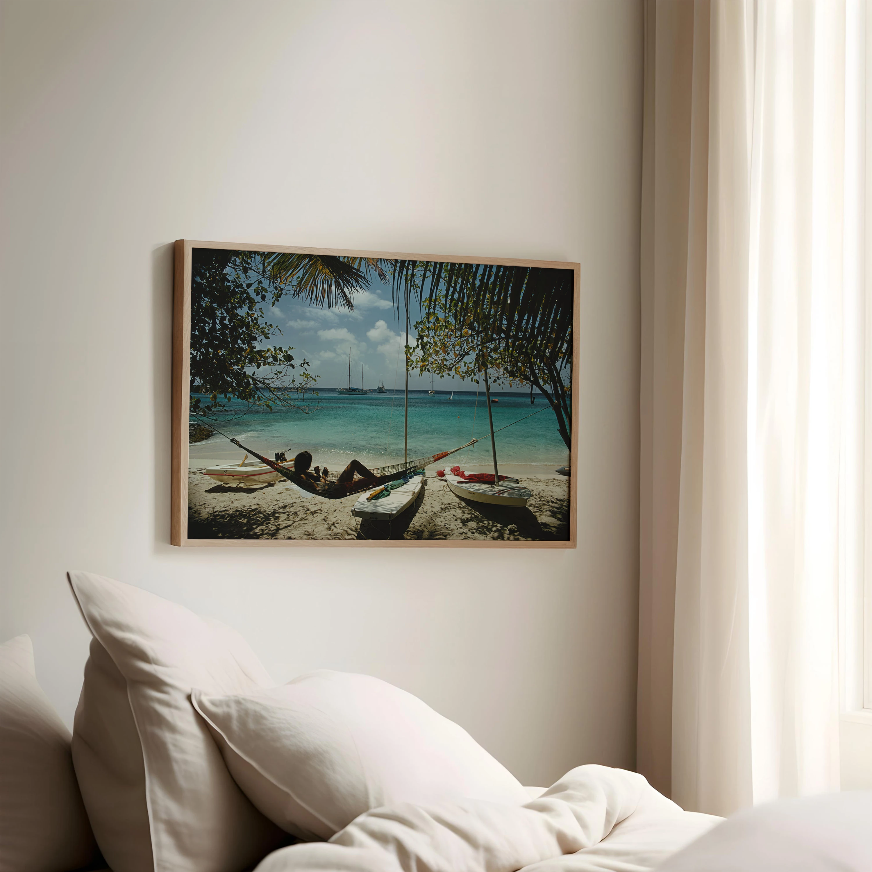 Mustique, an island in the Caribbean