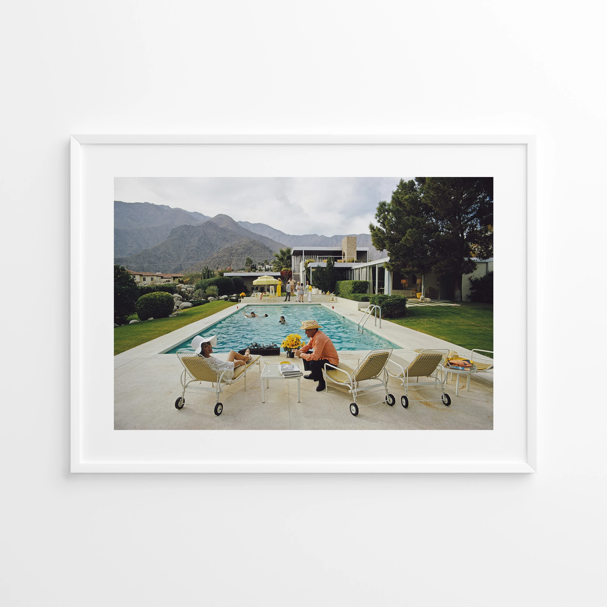 Poolside Interruption