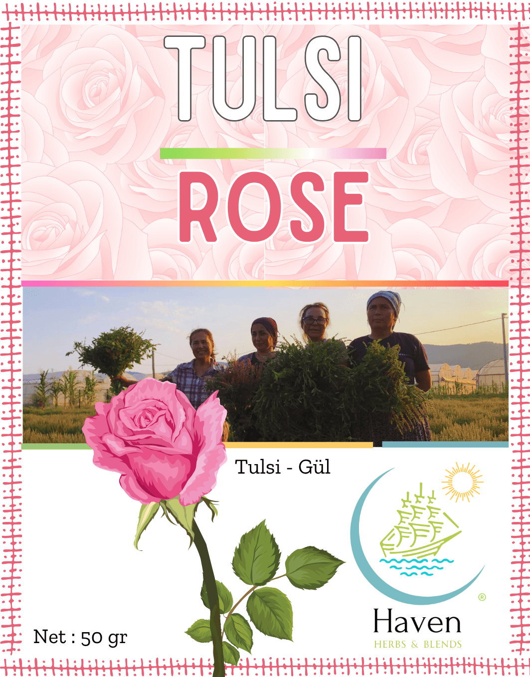 Tulsi - Rose