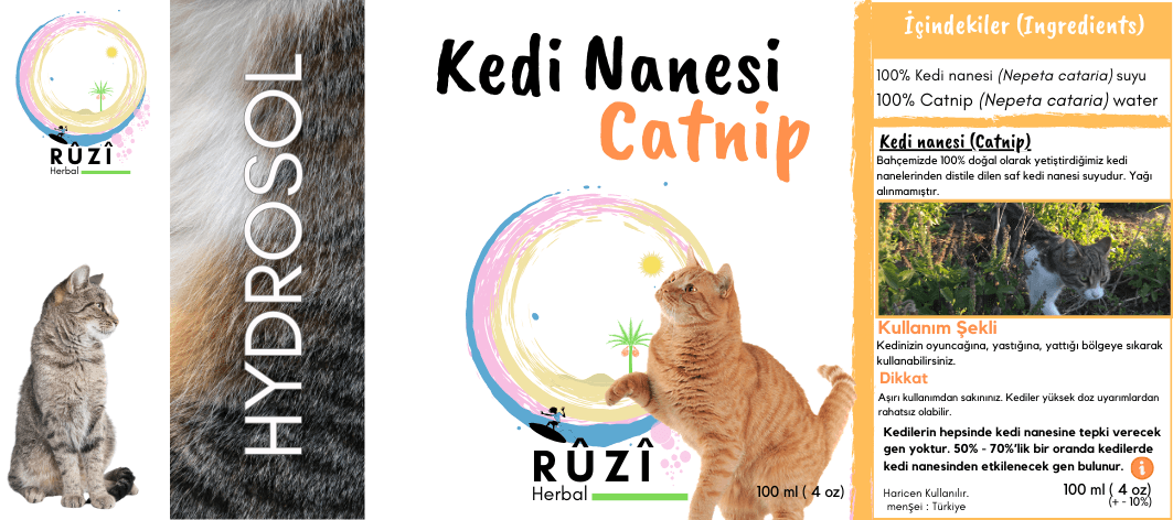 Kedi Nanesi (Catnip) Hidrosolü