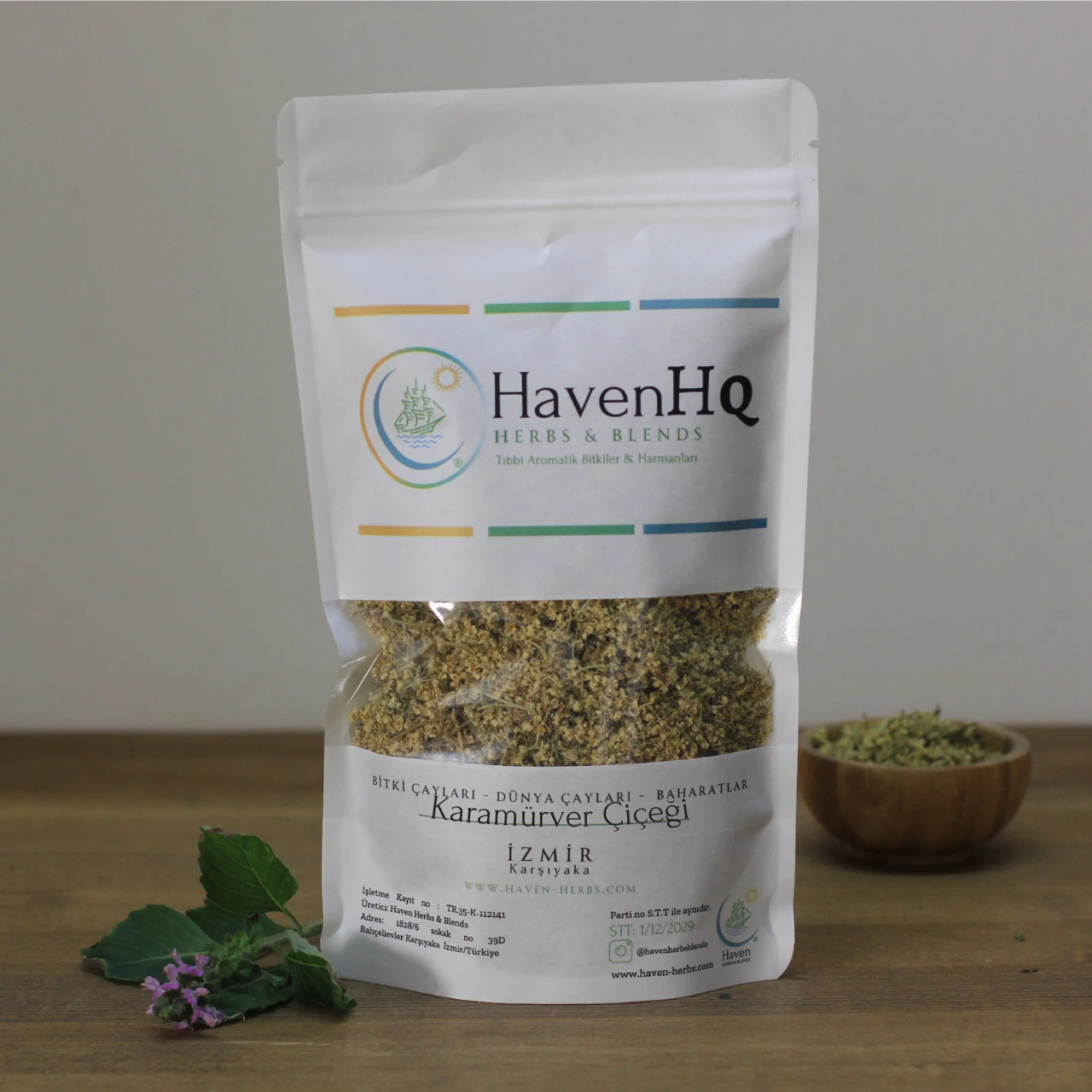 Organik Karamürver Çiçeği 50gr