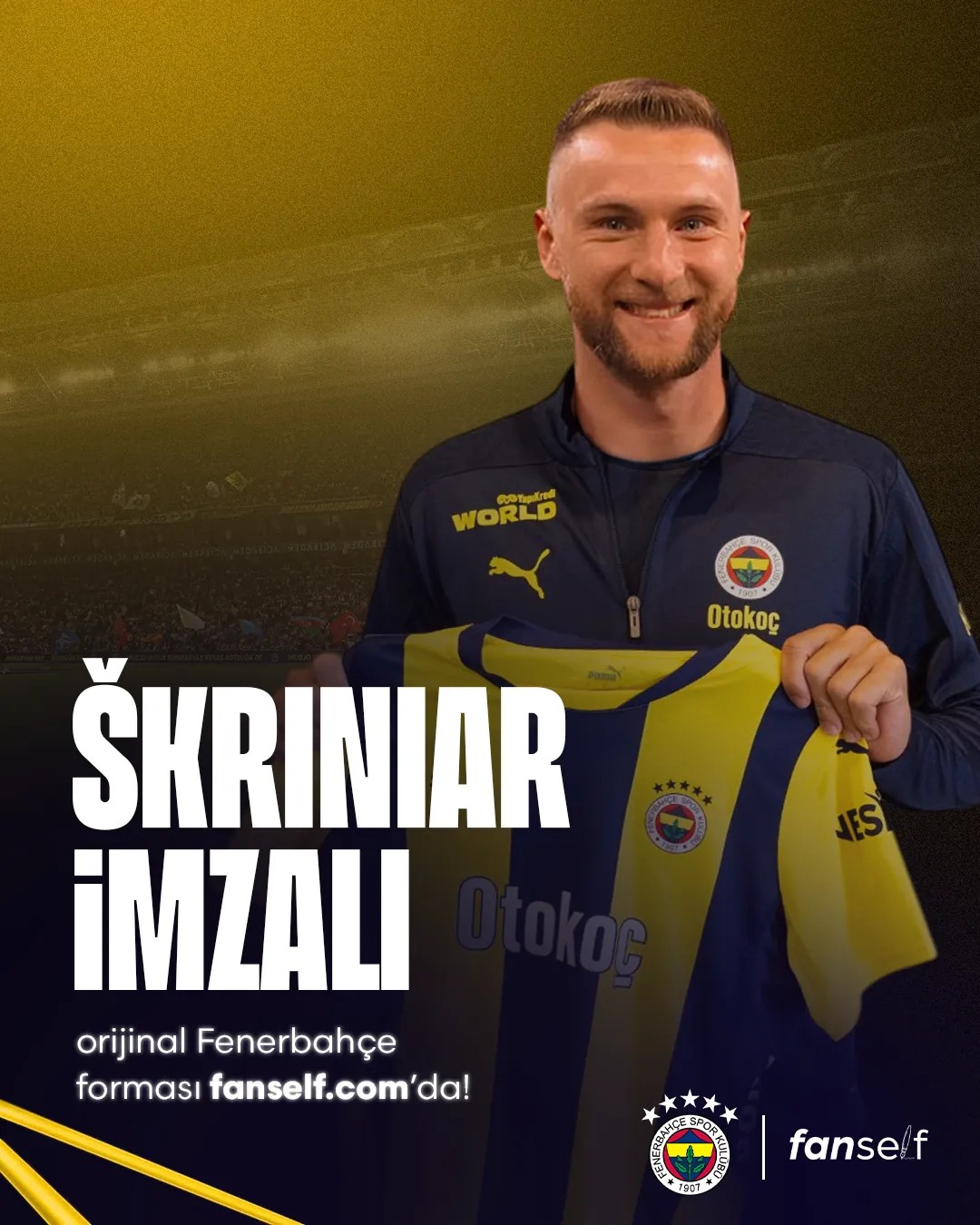 Milan Škriniar Wet Signed Kids Jersey