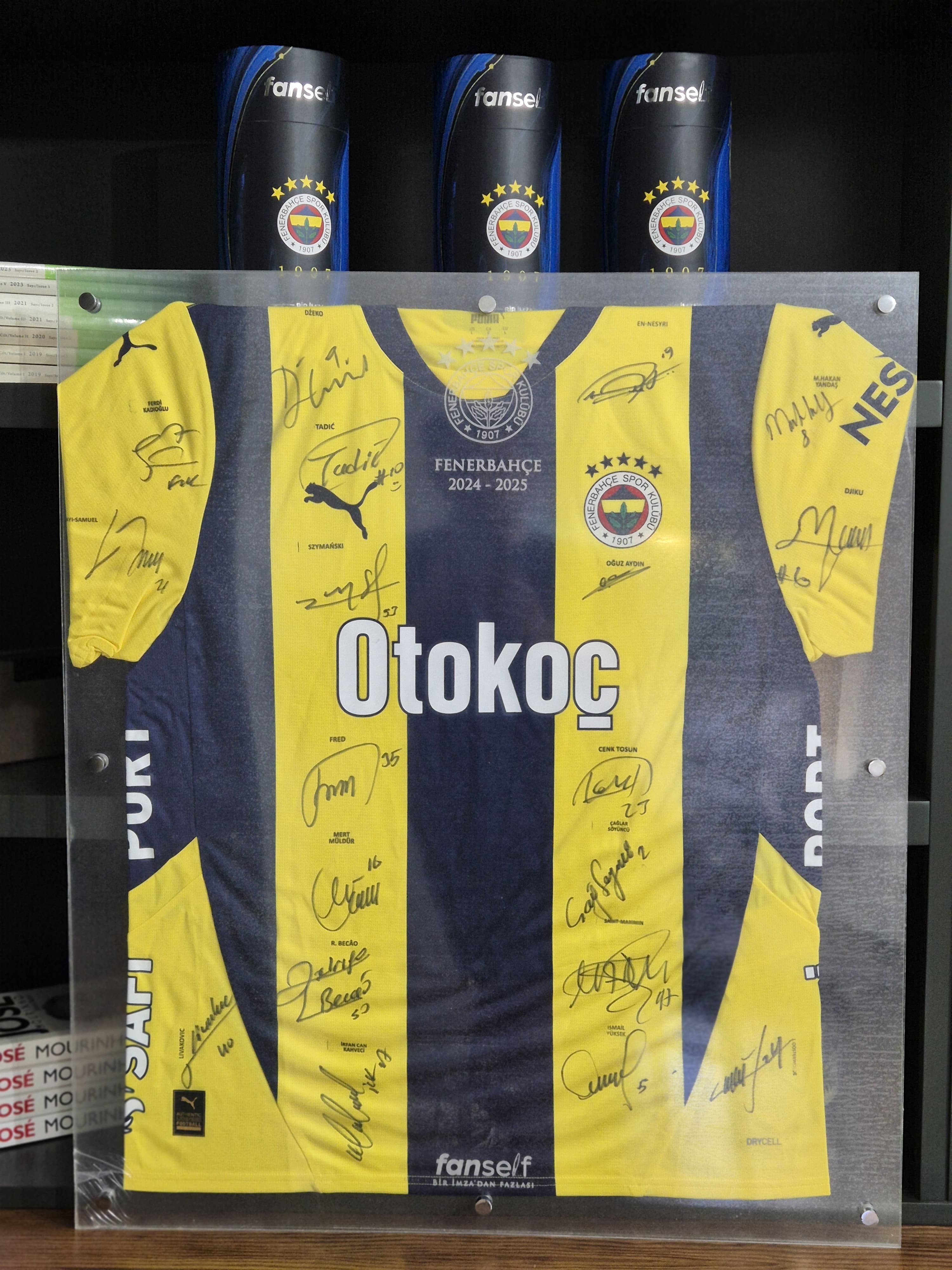 All Team Wet Signed Fenerbahçe Jersey