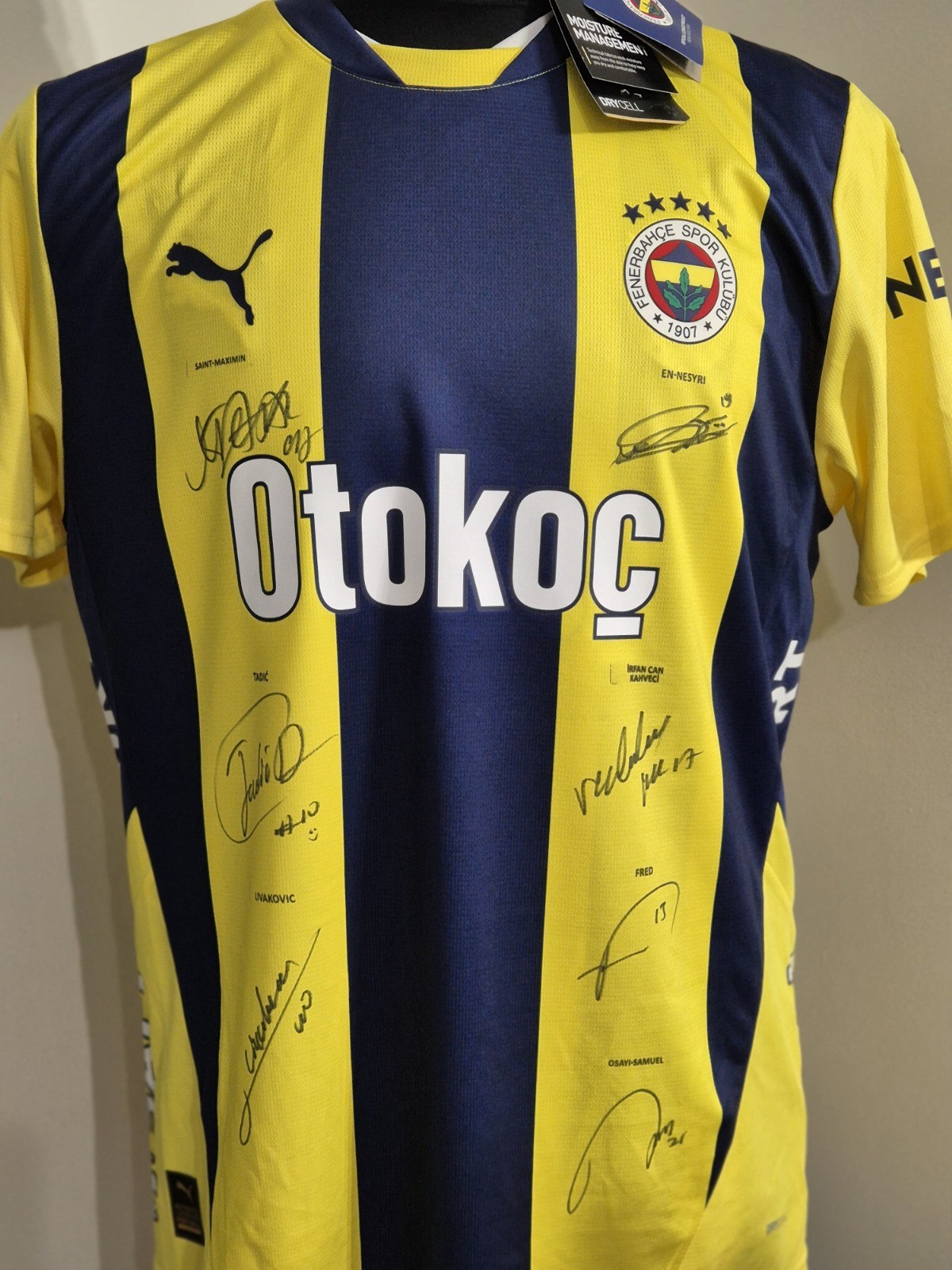 7 Football Players Signed Fenerbahçe Jersey