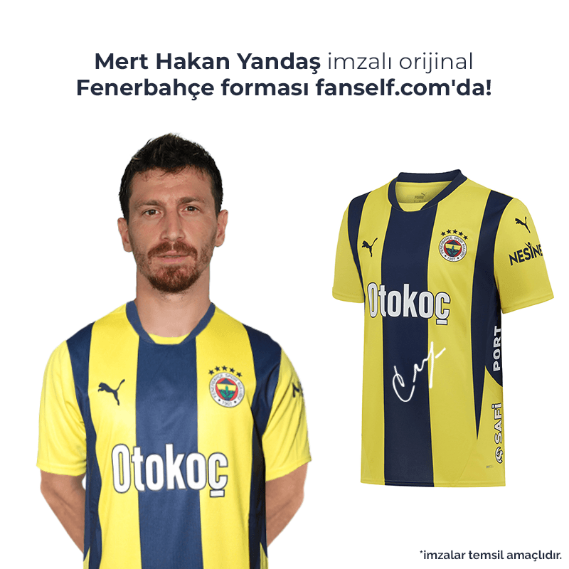 Mert Hakan Yandaş Wet Signed Jersey- Kids