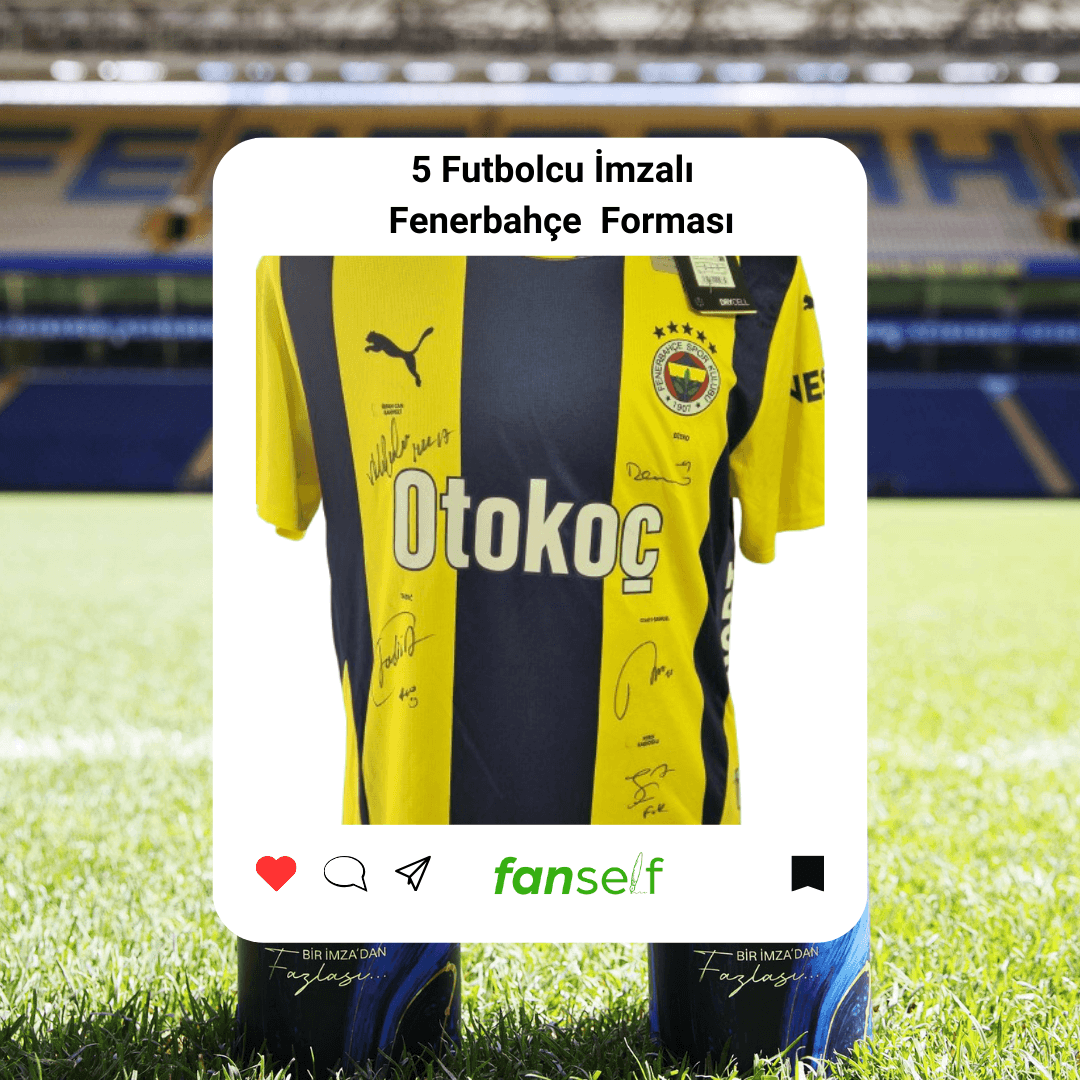 5 Football Players Signed Fenerbahçe Jersey