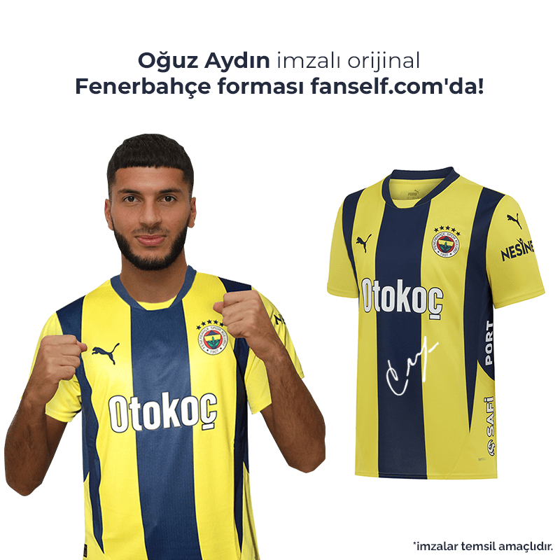 Oğuz Aydın Wet Signed Jersey