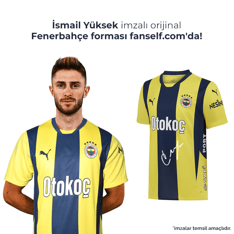 İsmail Yüksek Islak İmzalı Forması