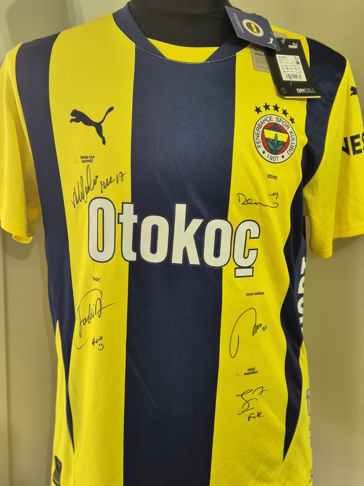 5 Football Players Signed Fenerbahçe Jersey