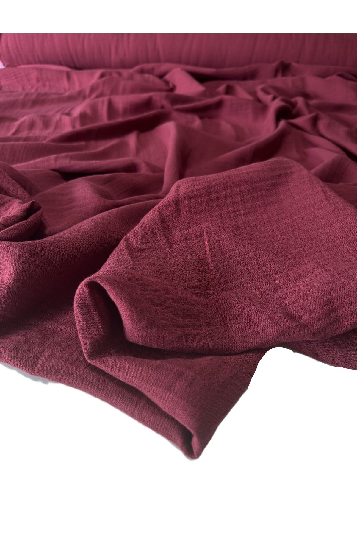 En 150 Çift En Çift Katlı %100 Pamuk Müslin Kimono, Elbise, Etek,pantolon ,bluz, Gömlek, Tekstil