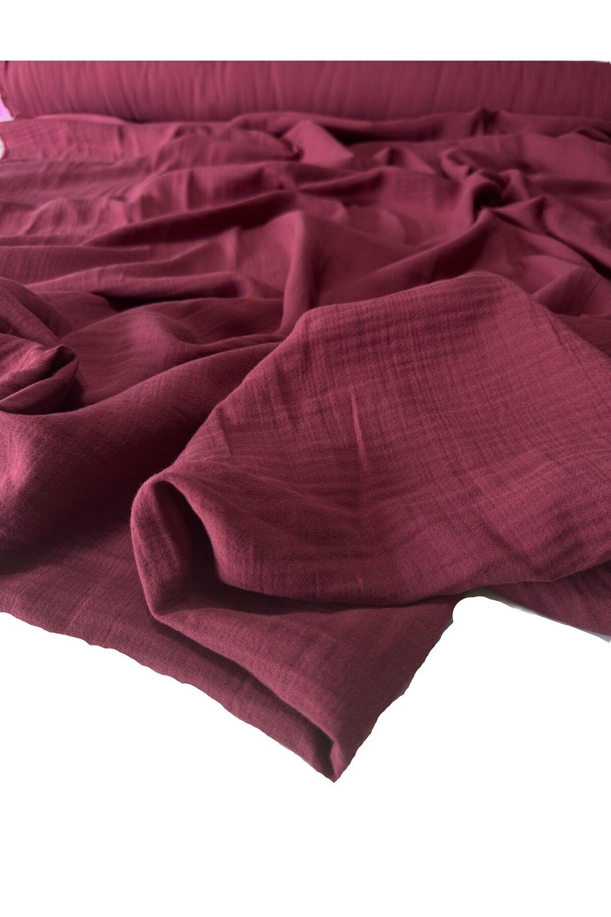 En 150 Çift En Çift Katlı %100 Pamuk Müslin Kimono, Elbise, Etek,pantolon ,bluz, Gömlek, Tekstil