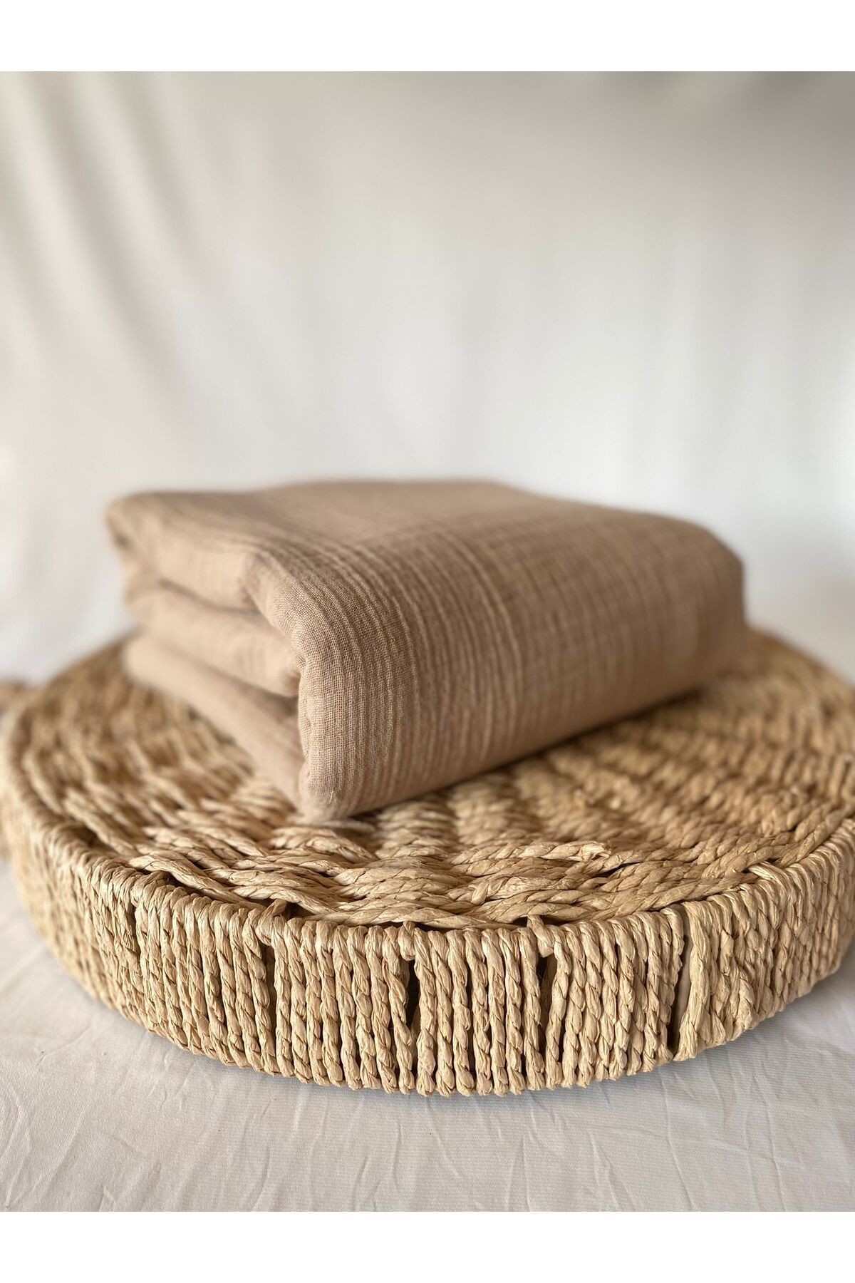 En150 X100 Çift Katlı Pamuk Müslin Kimono, Elbise, Bluz, Gömlek Ev Tekstil Ve Bebe Kumaşı reg. Müs.
