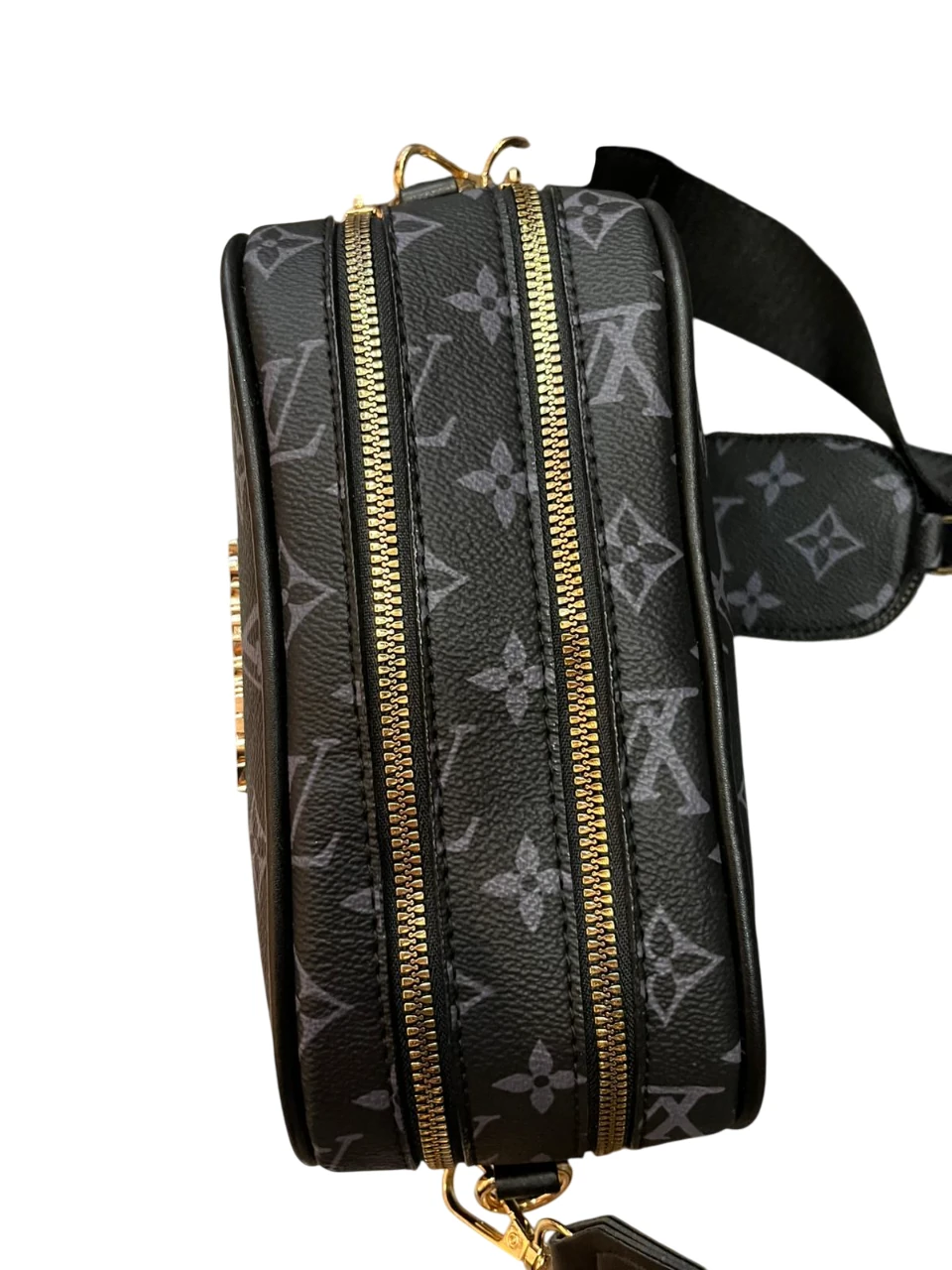 Louis Vuitton Desenli Siyah Çanta