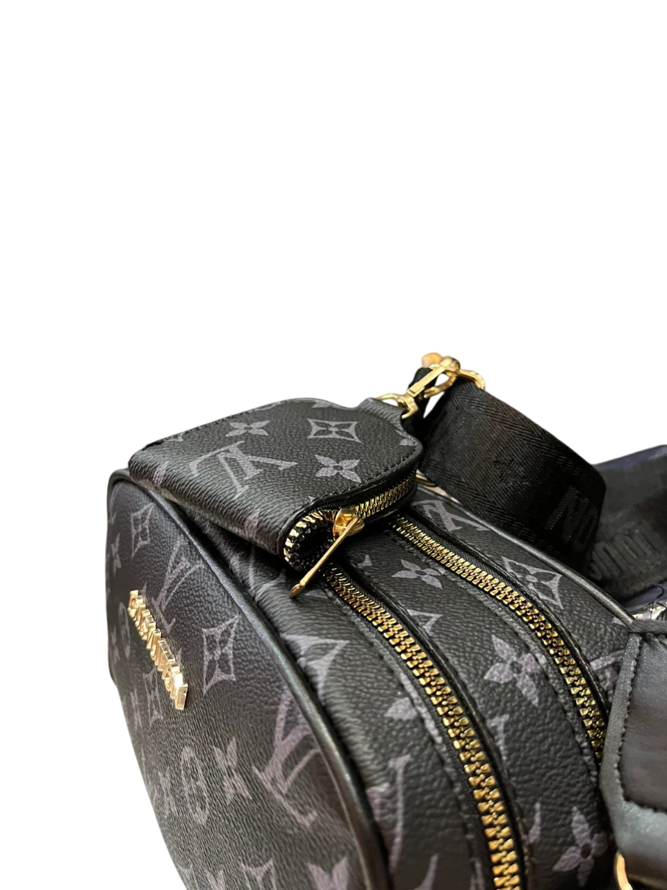 Louis Vuitton Desenli Siyah Çanta