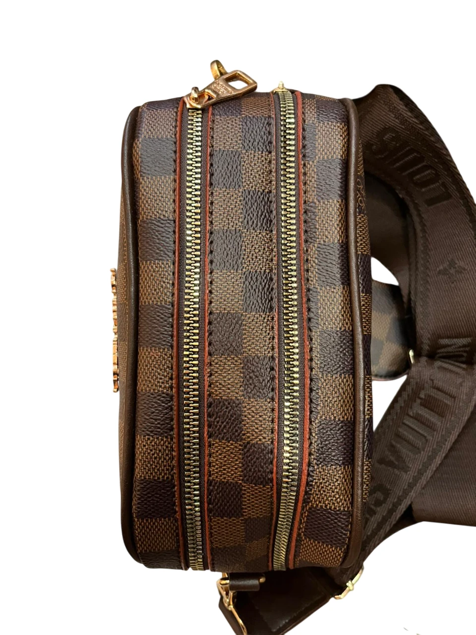 Louis Vuitton Kareli Kahverengi Çanta