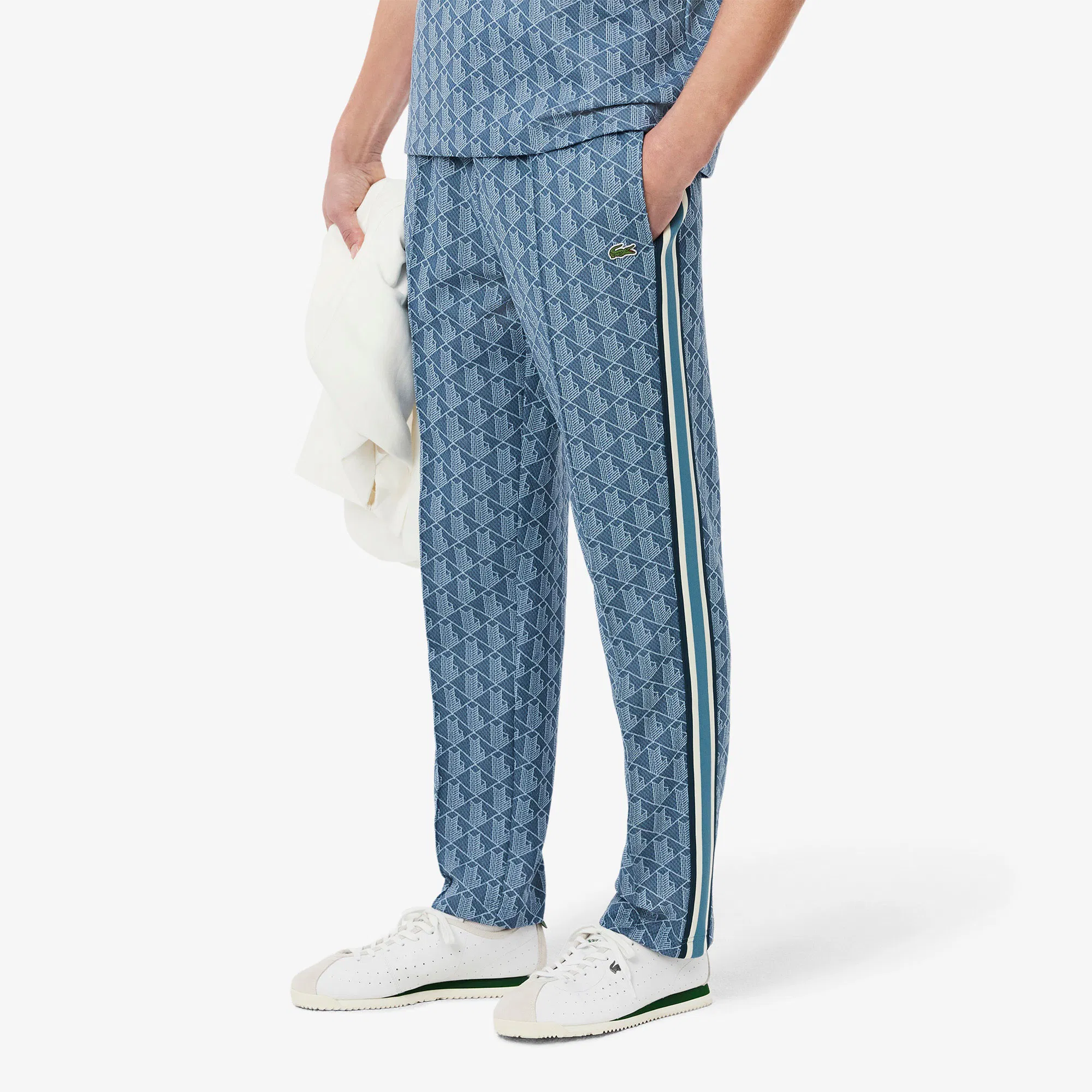 Lacoste Monogram Takım Mavi