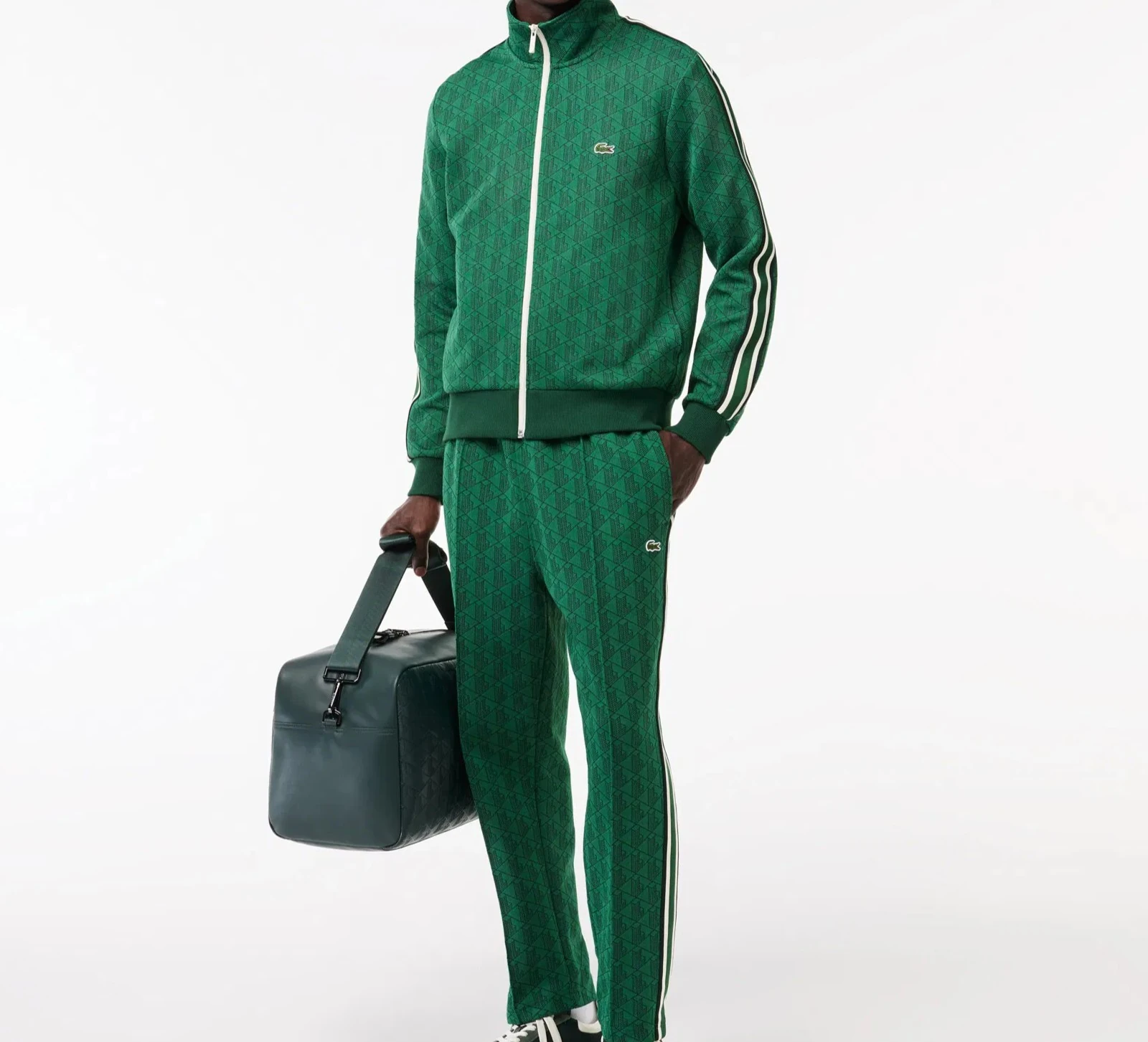 Lacoste Monogram Takım Yeşil