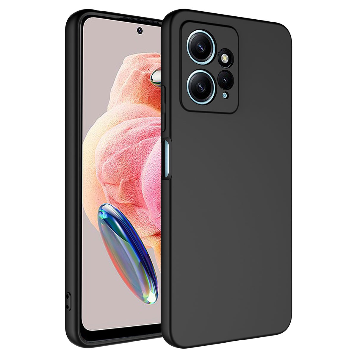 Xiaomi Redmi Note 12 4G Zore Mara Kadife Lansman Kılıf