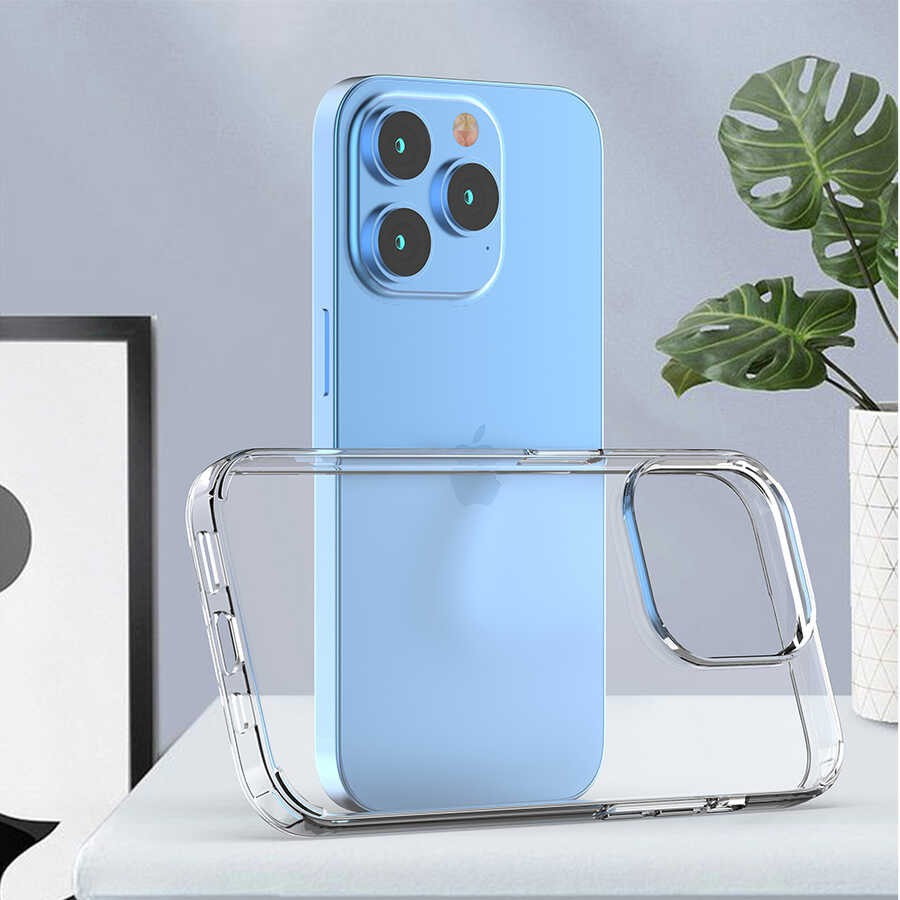 Zore Transparent Case Compatible with iPhone 14 Pro