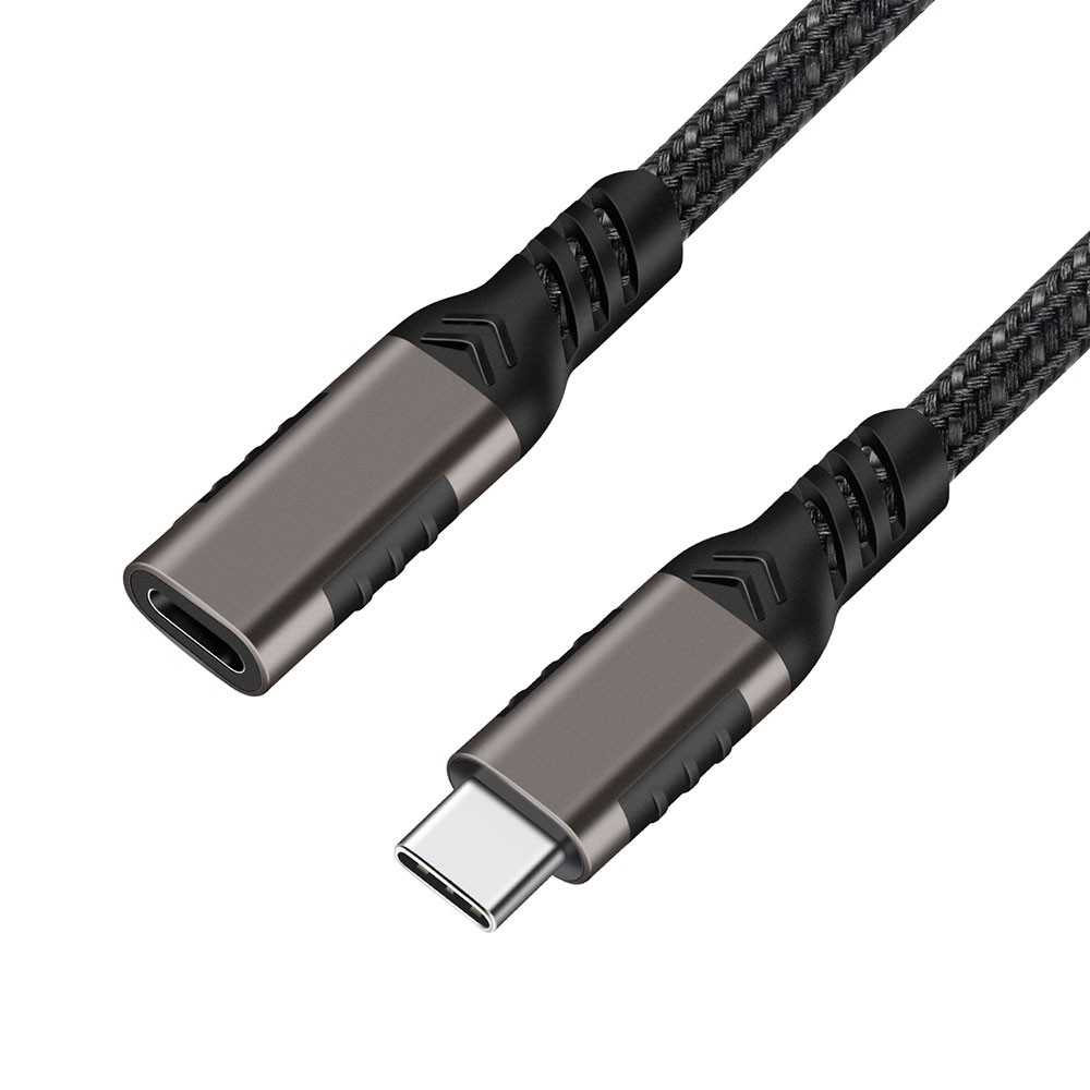 Zore Extension USB3.2 Type-C PD Extension Cable 100W 20Gbps 4K@60Hz 1 Meter