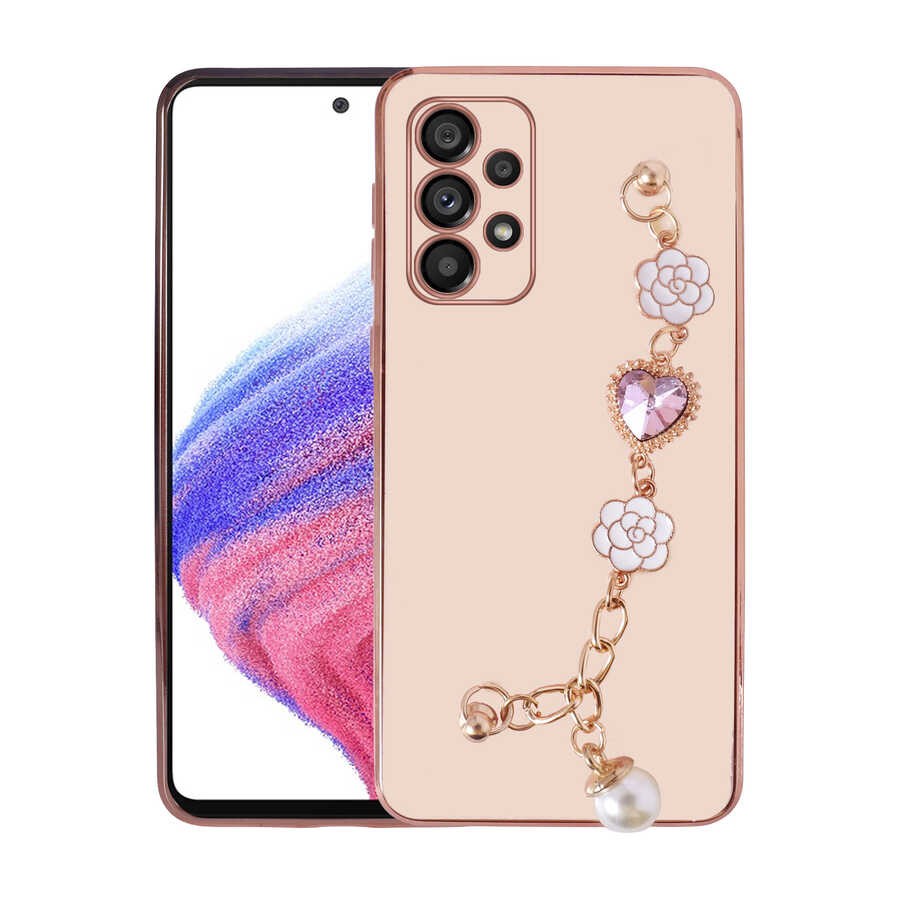 Galaxy A52 El Tutamaçlı Kamera Korumalı Zore Taka Silikon Kılıf