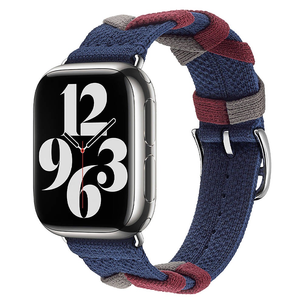 Watch 38mm Zore KRD-97 Sarmal Örgü Tasarımlı Kordon