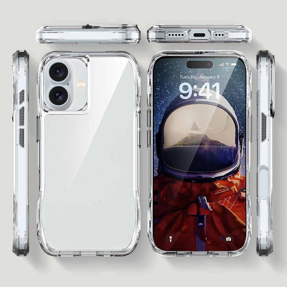 iPhone 16 Airbagli Şeffaf Zore İncek