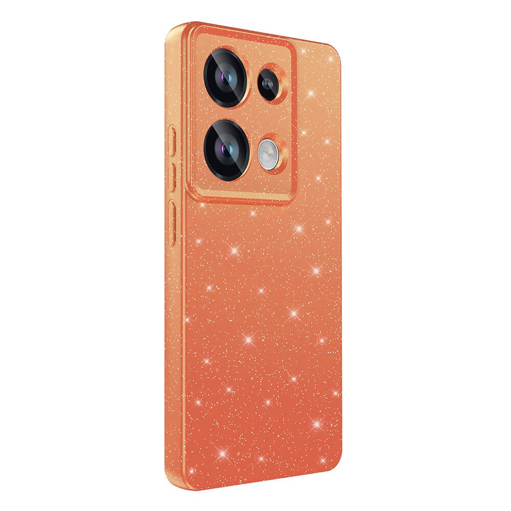 Xiaomi Redmi Note 13 Pro 4G Kamera Korumalı Simli Lüks Zore Koton Kılıf