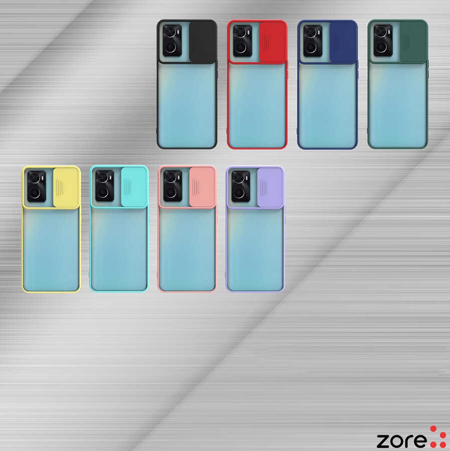 Oppo A96 4G Kılıf Zore Lensi Kılıf