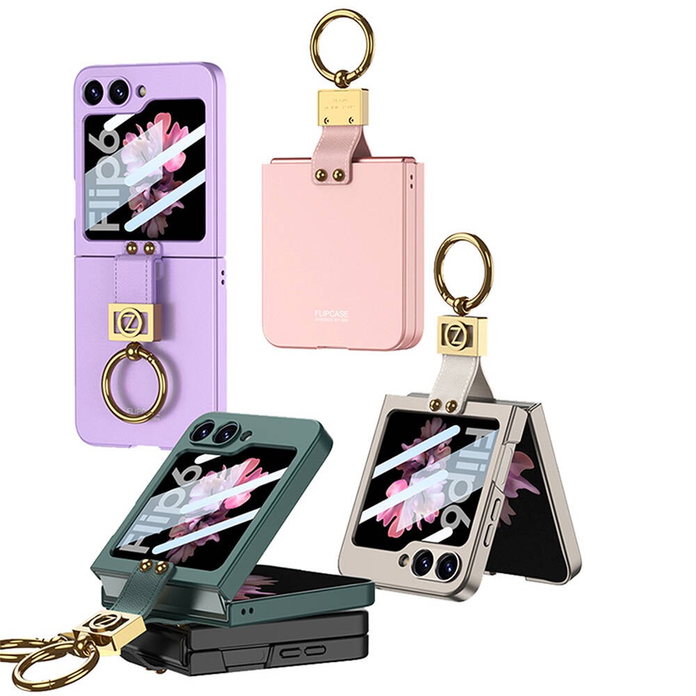 Galaxy Z Flip 6 Zore Z Harfli Yüzüklü Kıpta