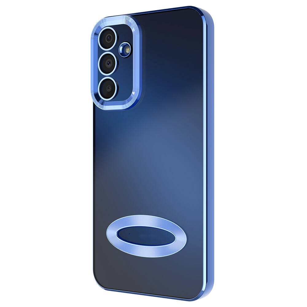 Galaxy A25 Kamera Korumalı Logo Gösteren Zore Omega Kılıf