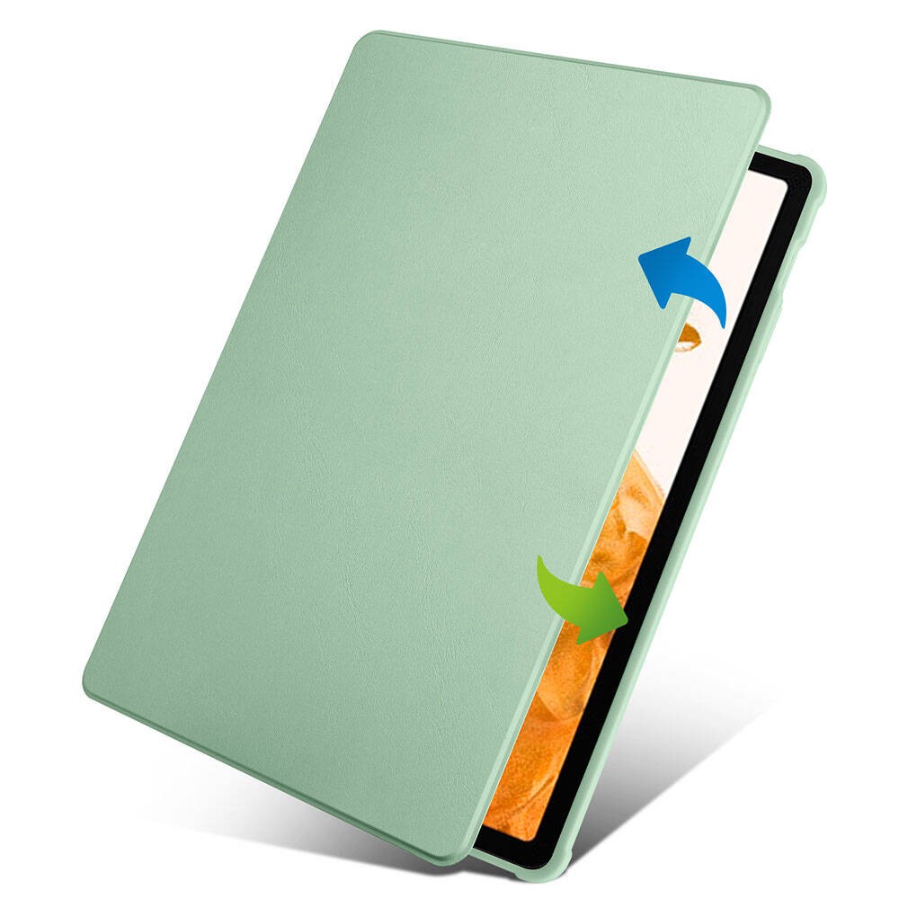 Galaxy Tab S9 Plus  Zore Termik Kalem Bölmeli Dönebilen Standlı