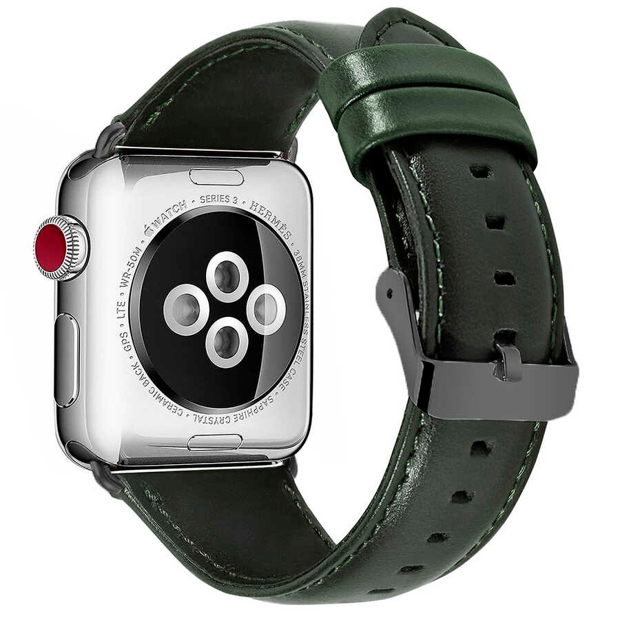 ​​​ Watch 42mm Luxury Leather Deri Kordon