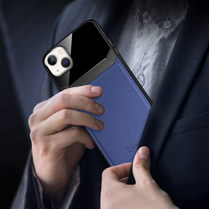Apple iPhone 13 Uyumlu Zebana Lens Pu Deri Kılıf
