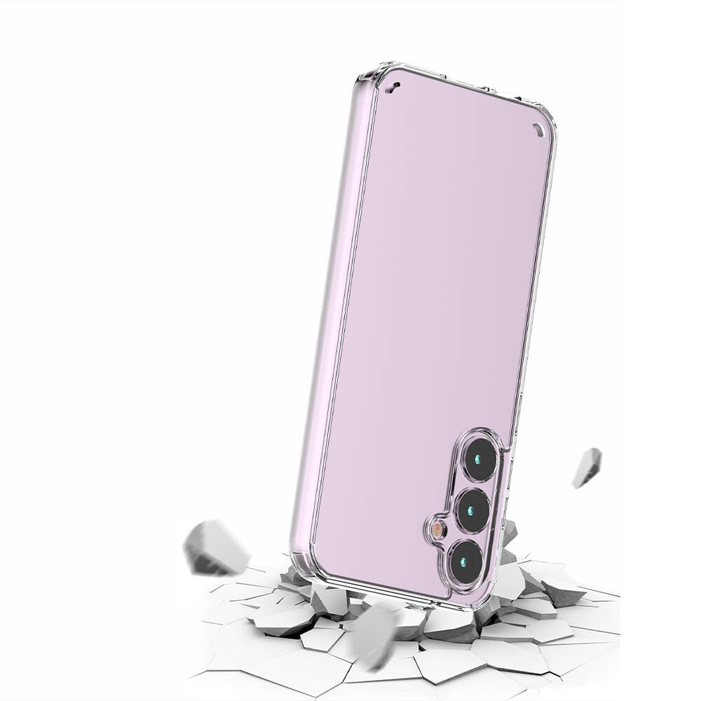 Zore Transparent Case Compatible with Galaxy S23 FE