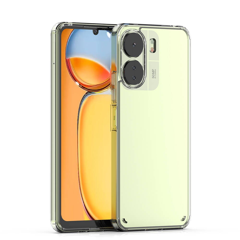 Poco C65 Case Zore Transparent Cover