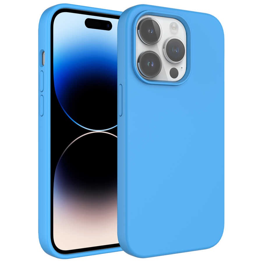iPhone 14 Pro Sıvı Teknolojili Silinebilir Sert Zore Kivi