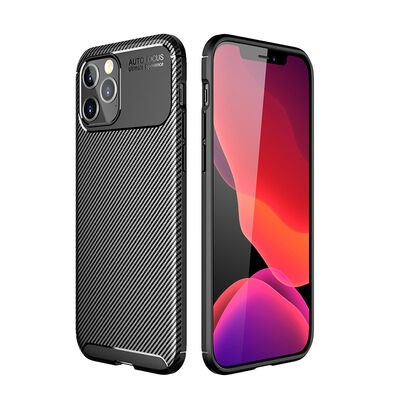 Zore Negro Silicone Case Compatible with iPhone 15 Pro Max