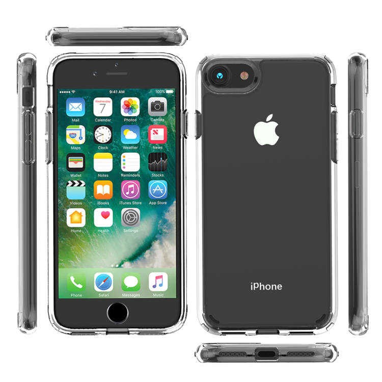 Zore Transparent Case Compatible with iPhone SE 2022