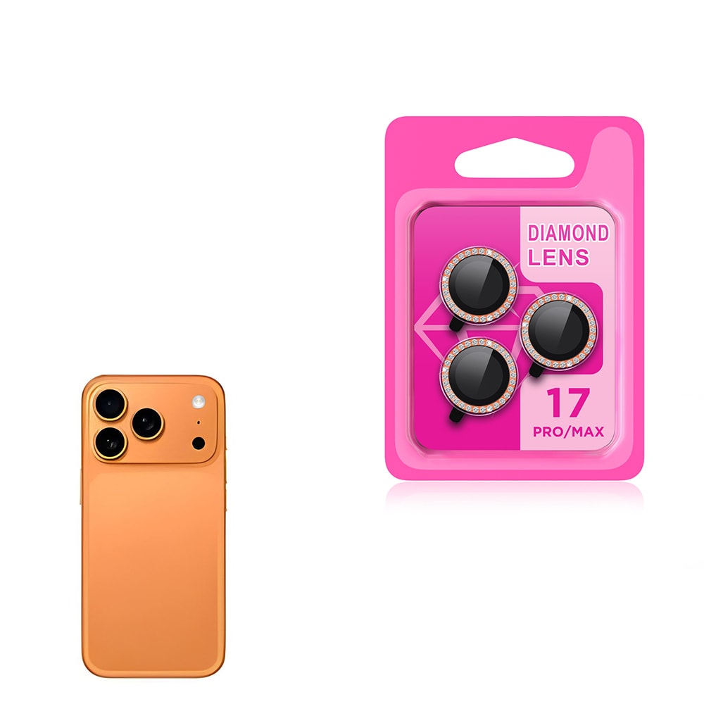 Apple iPhone 17 Pro Max Zore CL-06 Kamera Lens Koruyucu