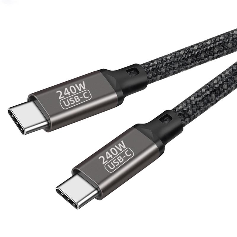 Zore QG02 Type-C to Type-C PD3.1 Data Cable 240W 480Mbps 3 Meters