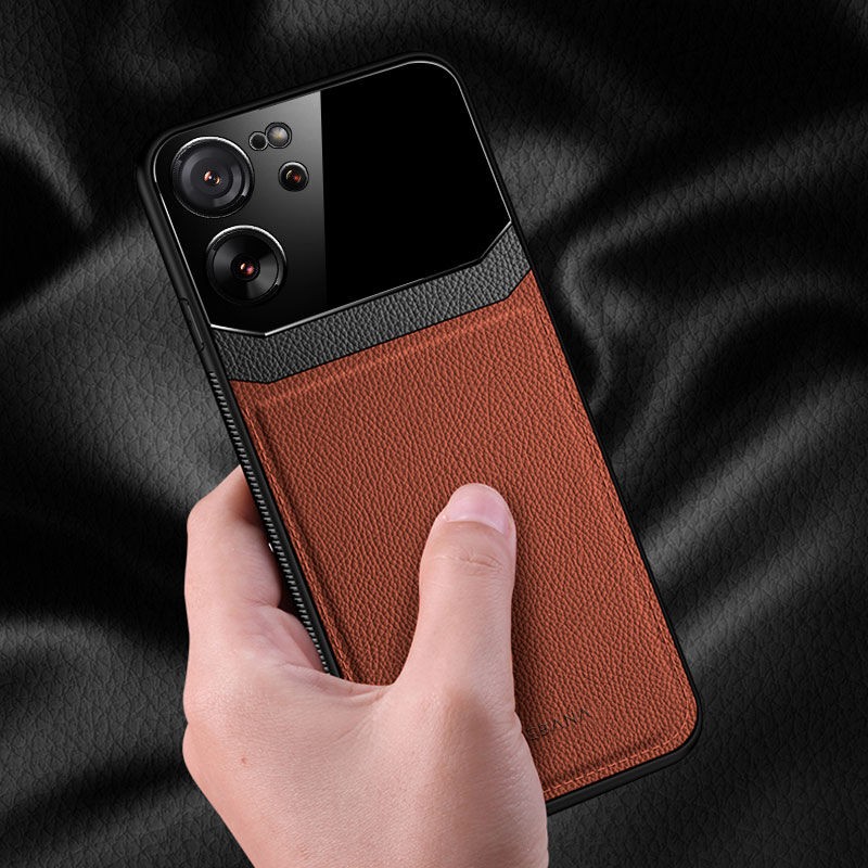Xiaomi - Mi 13T Zebana Lens Deri Kılıf