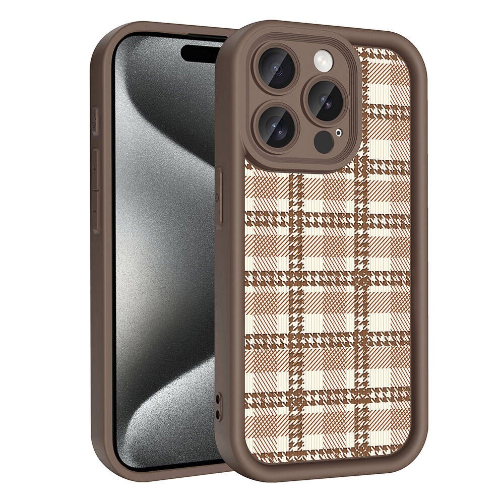 iPhone 15 Pro Max Kamera Korumalı Baskılı Arka Yüzey Zore Klas Kılıf