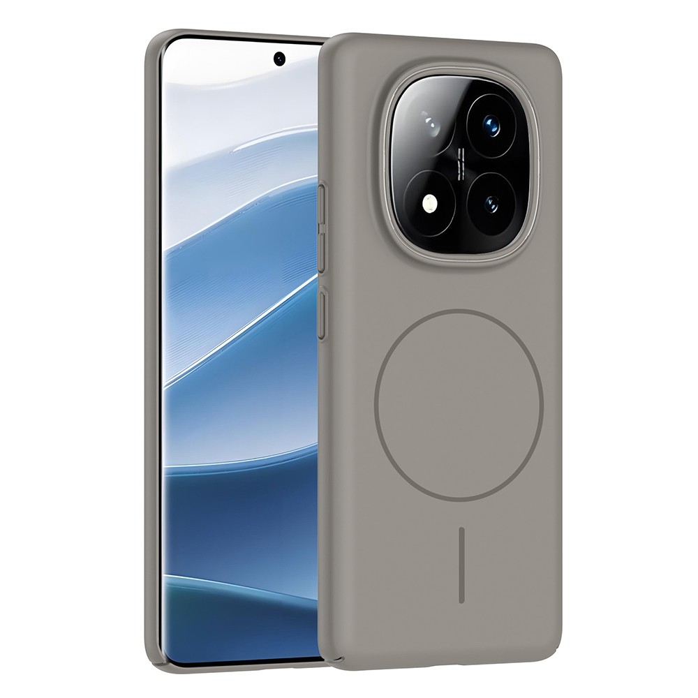 Xiaomi Redmi Note 14 Pro 4G Kılıf M-safe Şarj Özellikli Zore Ruby Sert Kapak